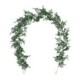 thumbnail image 1 of TUITOONM 6FT Premium Pine Needle Rattan Garland Realistic Green Cedar Vine for Christmas Fireplace, Staircase & Door Decor, 1 of 6