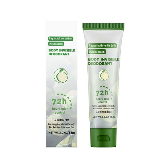 TUITOONM 72-Hour Deodorant Cream Long-Lasting Odor & Sweat Control Botanical Antiperspirant for Sensitive Skin 104g