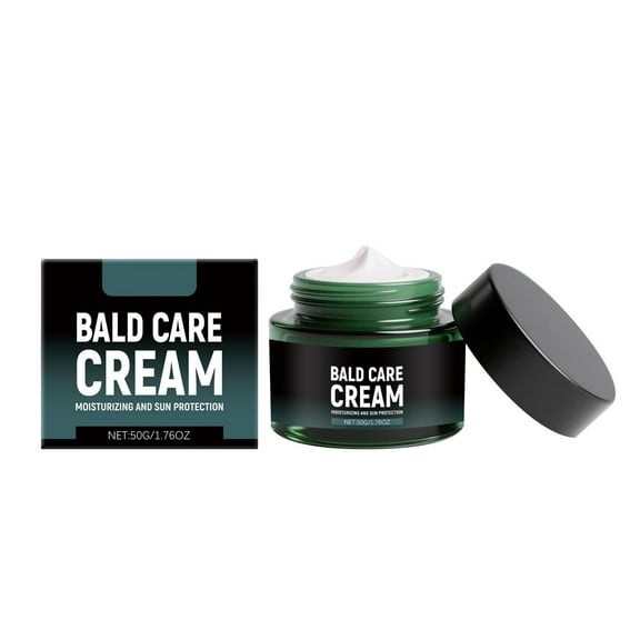 TUITOONM Bald Head Care Cream 50g Moisturizing & Nourishing Scalp Treatment for Shaved Heads, Soothes Dryness & Irritation, Matte Finish for Daily Use