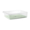 TUITOONM Clear Refrigerator Drawer Organizer Fridge Drawers Pull Out