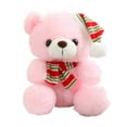 thumbnail image 1 of TUITOONM Cute Bear Christmas Decoration Plush Doll Christmas Tree Desktop Ornament Children's Gift Home Festival Accessories, 1 of 5