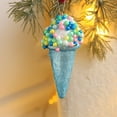 thumbnail image 1 of TUITOONM Cute Ice Cream Ornaments Sweet Dessert Themed Christmas Tree Decoration Pendant Hanging Ornaments Window Room Party Props Festival Winter Decor, 1 of 5