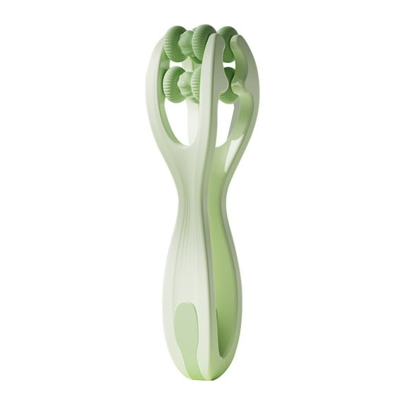 TUITOONM Double Finger Massager Hand Joint Relief Tool with Ergonomic Balls, Portable 4.7in Muscle Relaxer for Fingers, Scalp, Neck & Back, Perfect Gift for Stress Relief