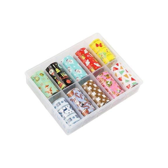 TUITOONM Halloween & Christmas Nail Stickers Skull & Snowflake Foil Transfer Paper, Metallic Nail Art Decals for Gel/Regular Polish, DIY Salon-Quality Manicure Kit