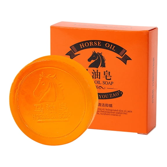 TUITOONM Horse Oil Oil Soap Soap Cleansing And Moisturizing 60G 80G Traditional French Provence Soap Bar Long-Lasting Creamy Lather Skin Softening Luxury Bath Gift Set