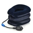 thumbnail image 1 of TUITOONM Inflatable Neck Brace 3-Layer Cervical Traction Device for Spine Decompression, Adjustable Posture Corrector with Manual Pump, 13.3" Max Length, 1 of 5