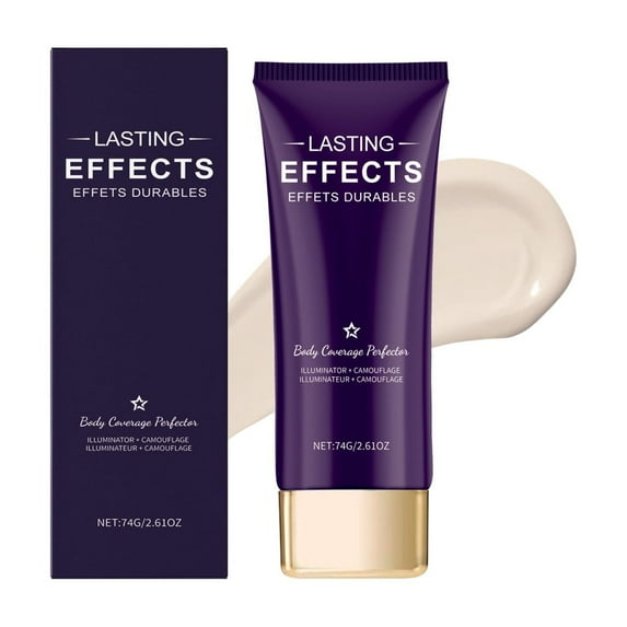 TUITOONM Long-lasting Concealer 2.6 oz Covers Dark Circles & Blemishes, Moisturizes & Brightens Skin Tone, Light Natural Finish with Soft-Focus Effect for Flawless Daily Wear