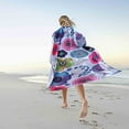 thumbnail image 1 of TUITOONM Microfiber Beach Towel Super Colorful Print Sandproof Quick Dry Bath Towel Multipurpose Travel Blanket for Swimming Pool Camping, 28x60 Inch, 1 Pack, 1 of 8