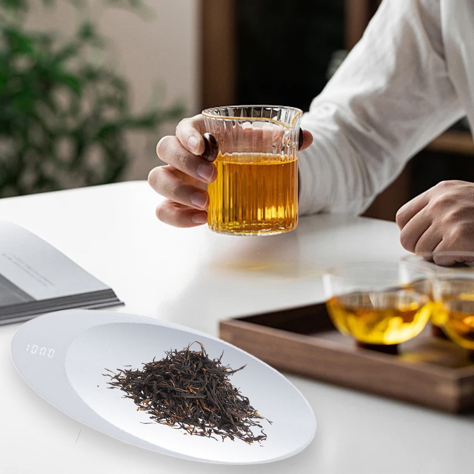 TUITOONM Mini Tea Scale 200g/0.001g High Precision Scale Modern ...