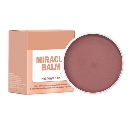 TUITOONM Shimmering Miracle Balm Highlighter 1.83 oz Hydrating Matte Makeup with 16H Wear, Buildable Glow & 3D Contouring for All Skin Tones