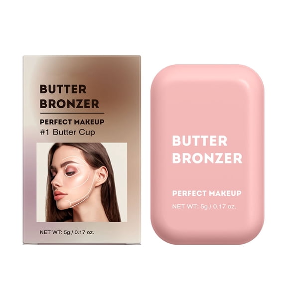 TUITOONM Tricolor Blush Palette 3D Rose-Carved Highlighter & Contour Powder Buildable, Hydrating, Long-Lasting for Cheeks & Face 5g