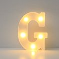 thumbnail image 1 of TUITOONM White LED Letter Lights for Decor Battery-Powered Standing/Hanging Alphabet Signs Warm Glow for Home/Events, 1 of 8