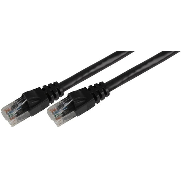 TUK - 0.5m Black Cat6 Ethernet Patch Lead