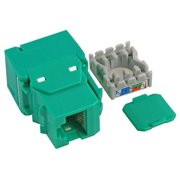 TUK - Cat6 Tool-less Keystone Socket - Green