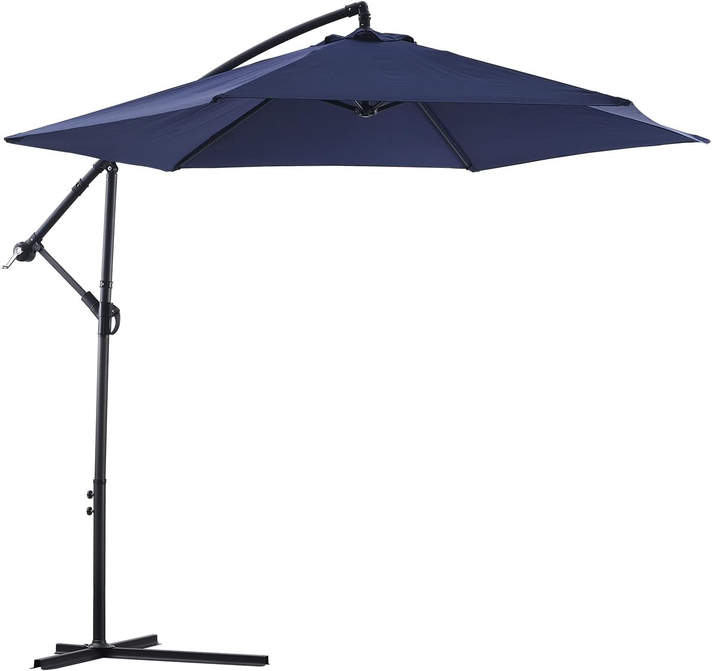 TUKAILAi 10ft Cantilever Patio Umbrella, Offset Hanging Outdoor Table ...