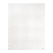 TUL Custom Note-Taking System Discbound Refill Pages, 8.5" x 11", Letter Size, Graph Ruled, 100 Pages 50 Sheets, White