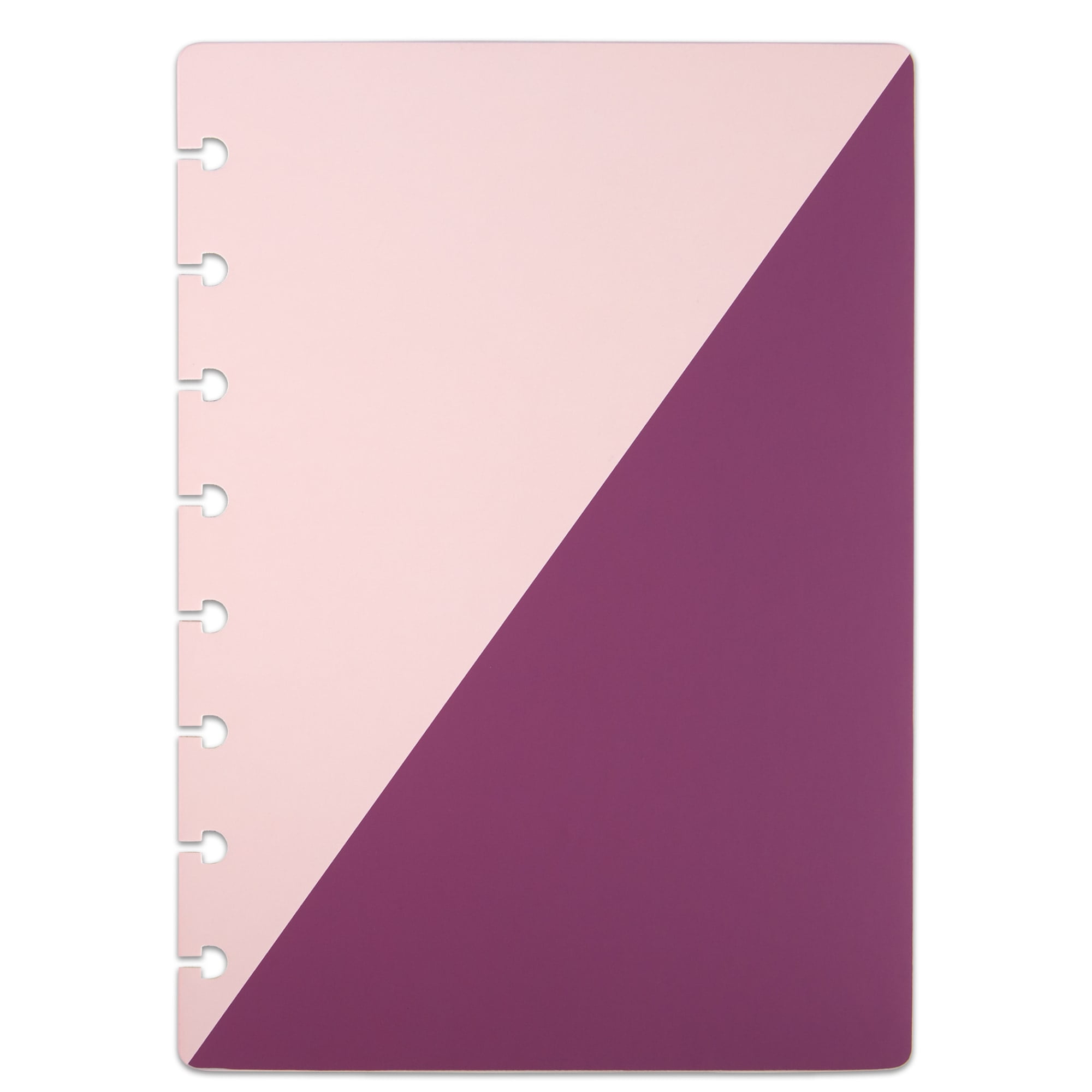 TUL® Discbound Notebook Covers, Junior Size, Pink/Purple, Pack of 2