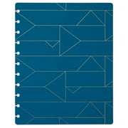 TUL® Discbound Notebook Covers, Letter Size, Blue Geo, Pack of 2 Covers