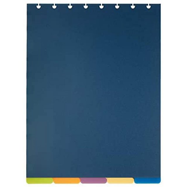 TUL Discbound Notebook, TopBound Tab Dividers, Letter, Assorted Colors