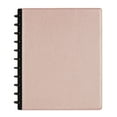 TUL® Discbound Notebook With Pebbled Leather Cover, Letter Size, Narrow ...