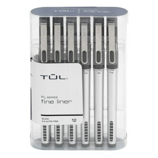  TUL GL Series Retractable Gel Pens, Fine Point, 0.5 mm, Silver  Barrel, Assorted Ink, Pack Of 4 : Office Products