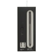 TUL  Fine Writing Solid Metal Barrel Retractable Gel Pen With 2 Refills, Medium Point, 0.7 mm, Gunmetal Gray Barrel, Assorted Ink Colors