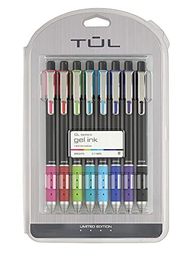TUL Limited Edition Brights Retractable Gel Pens, Medium Point, 0.7 mm