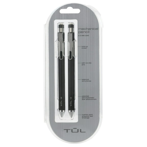 TUL Mechanical Pencils, 0.5 mm, Pack Of 2