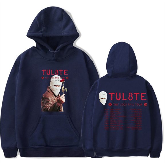 TUL8TE The Cocktail Tour 2025 Hoodies Casual Fashion Clothes Hip Hop Sweatshirts