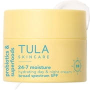 TULA Skin Care 24-7 Hydrating Day Cream SPF Moisturizer for Face with SPF 30, 1.5 oz.