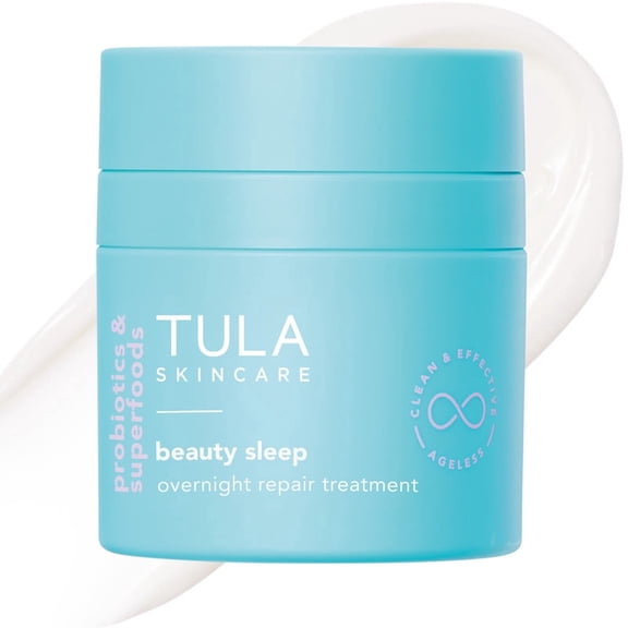 TULA Skin Care Beauty Sleep Overnight Repair Treatment - Anti-Aging Night Cream, 1.7 oz.