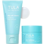 TULA Skin Care Better Together - Cleansing & Hydrating Travel Size Duo, 2-Piece Kit