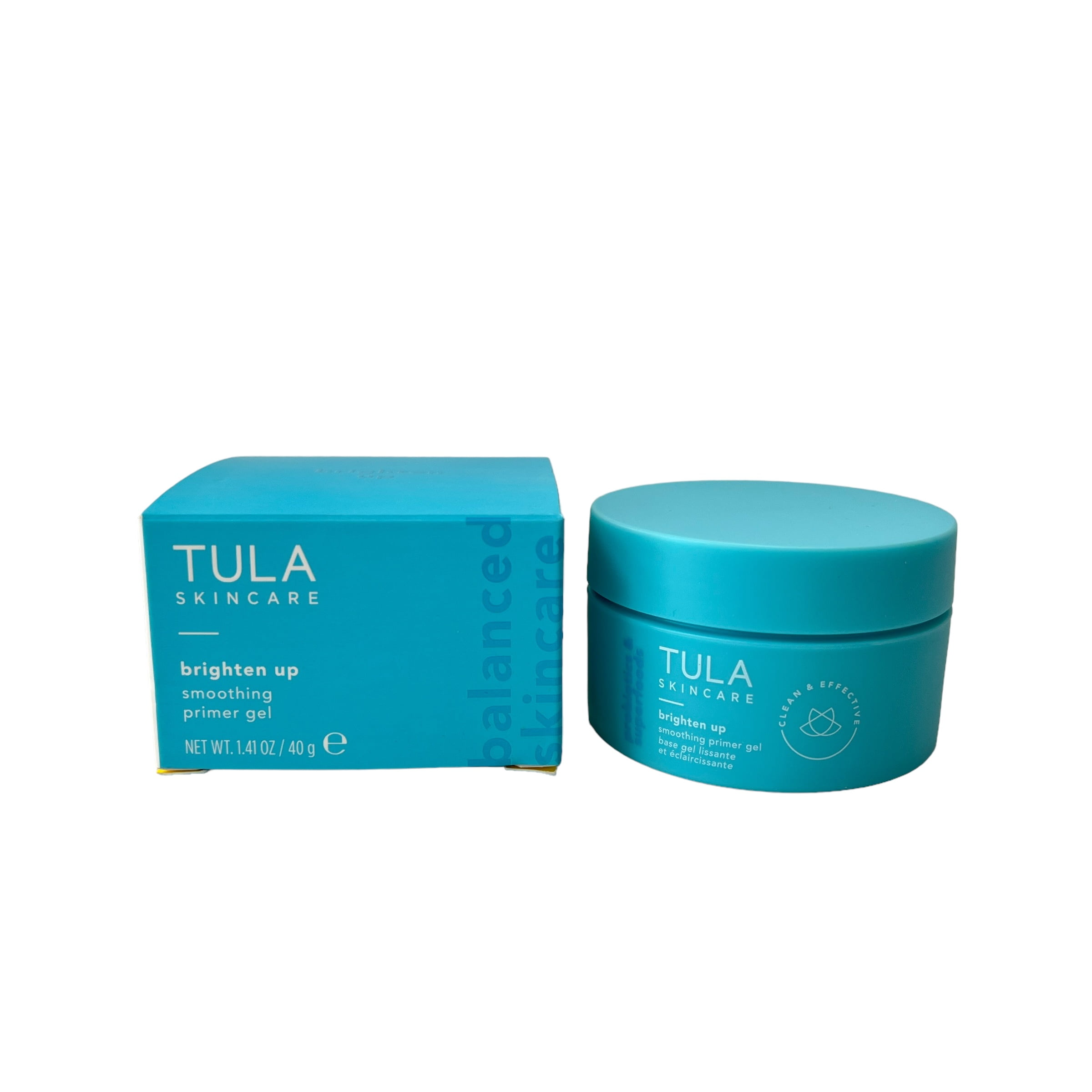 TULA Skin Care Brighten Up Smoothing Primer Gel SiliconeFree, Face Primer