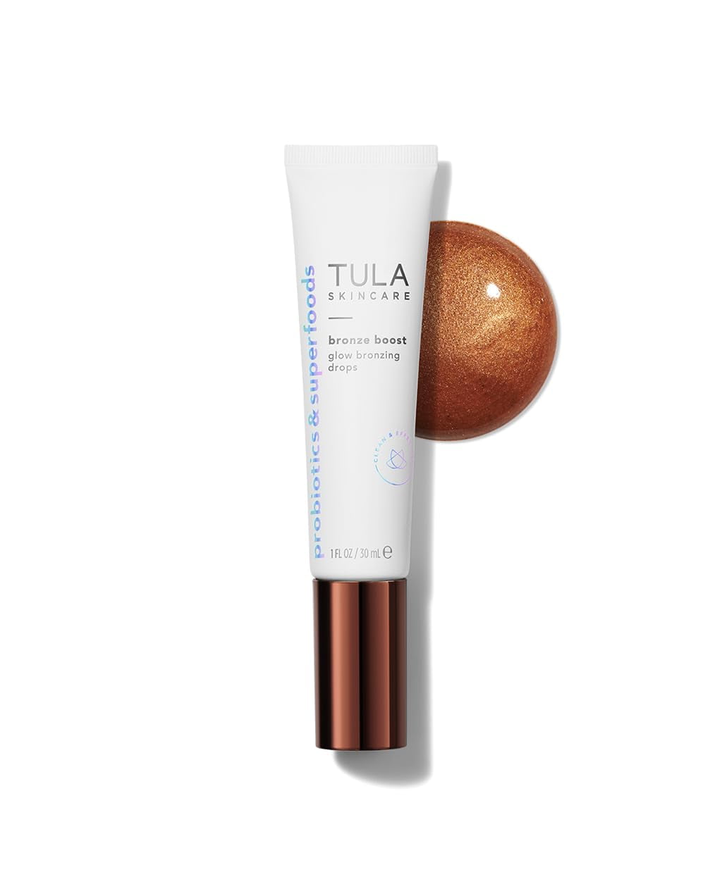 TULA Skin Care Bronze Boost Glow Bronzing Drops Provides Natural Glow