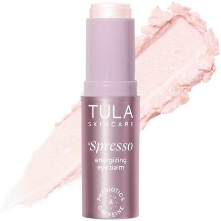 TULA Skin Care Rose Glow & Get It Cooling & Brightening Eye Balm, 0.35 oz