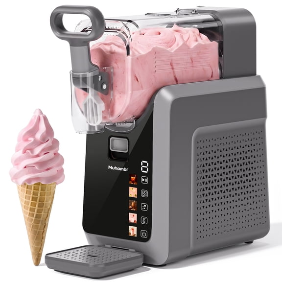 TULILLO Slushie Maker, 88oz Frozen Drink Maker, Frozen Drink & Slushie Machine, 10 Texture Levels, 5 Preset Programs, Grey