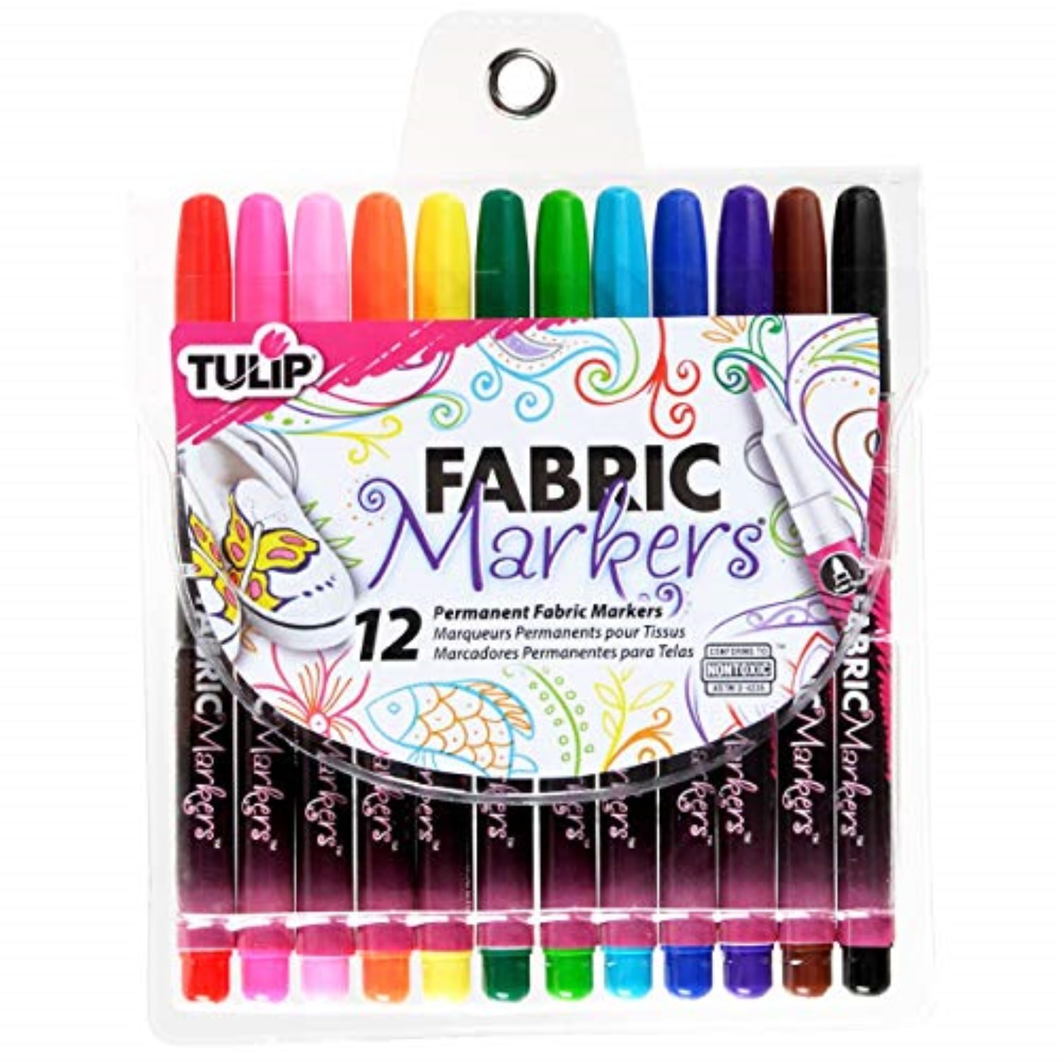  TULIP Fashion Markers 26662 Mkr 12Pk Fine Writers, As Detailed