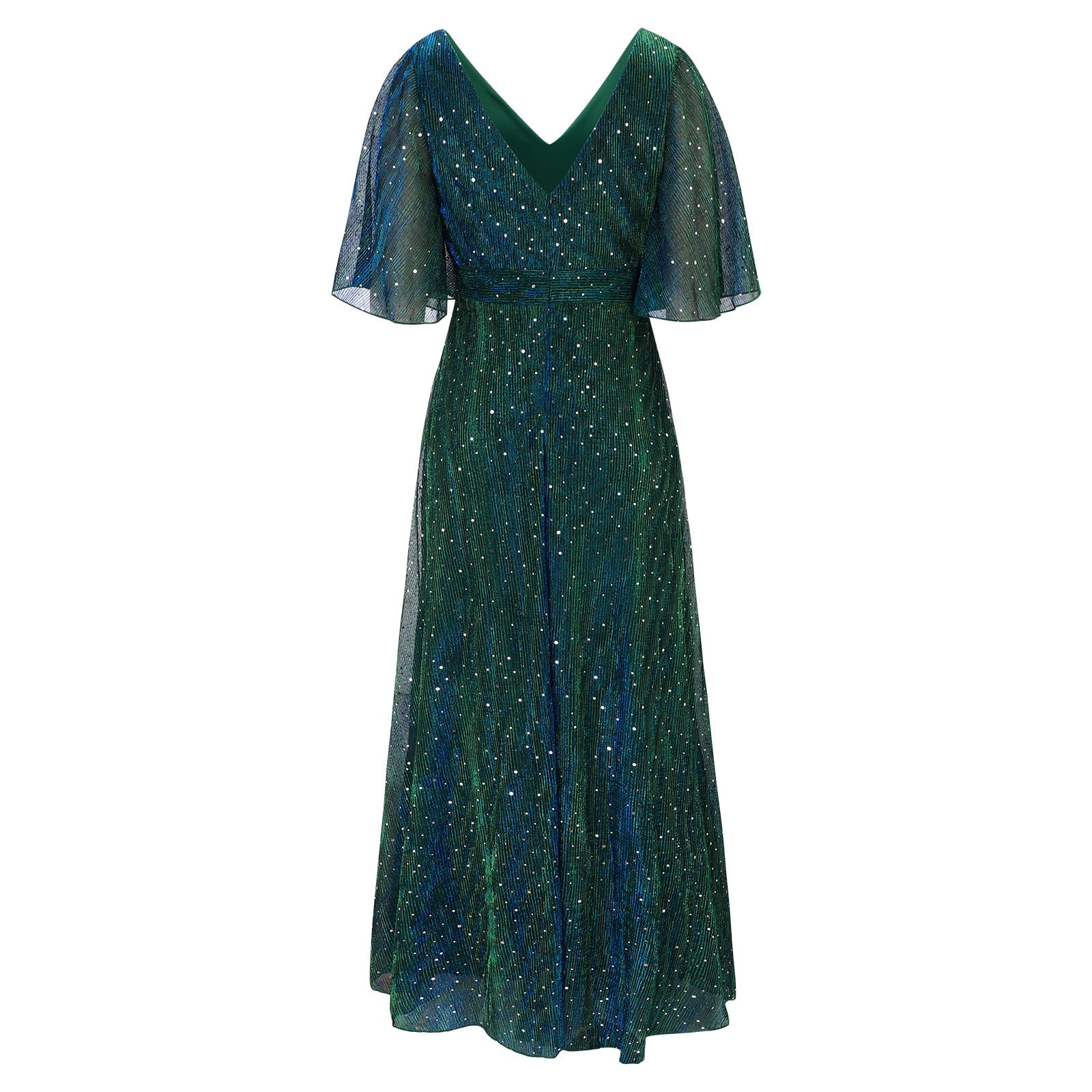 TULUDA Dresses for Women Fishtail Banquet One Shoulder Sequin Dress ...