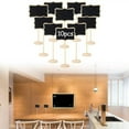 TUMALL 10 Mini Chalkboard Signs for Food Labeling at For Weddings and
