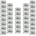TUMALL 100 Pcs Wall Panel Installation Clips Wpc Z Buckle Integrated