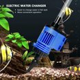 TUMALL 10W Aquarium Gravel Cleaner Electric Automatic Vacuum Water