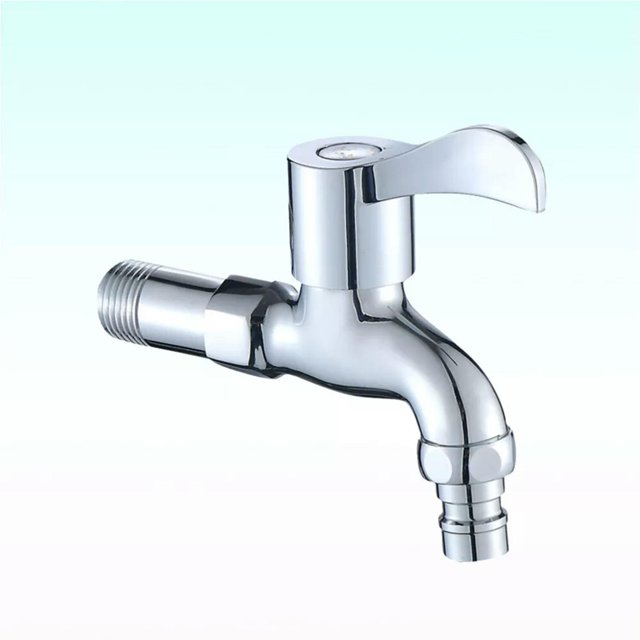 TUMALL 11x6.2x10.5cm Cold Water Sink Faucet Toilet Tap Single Wash