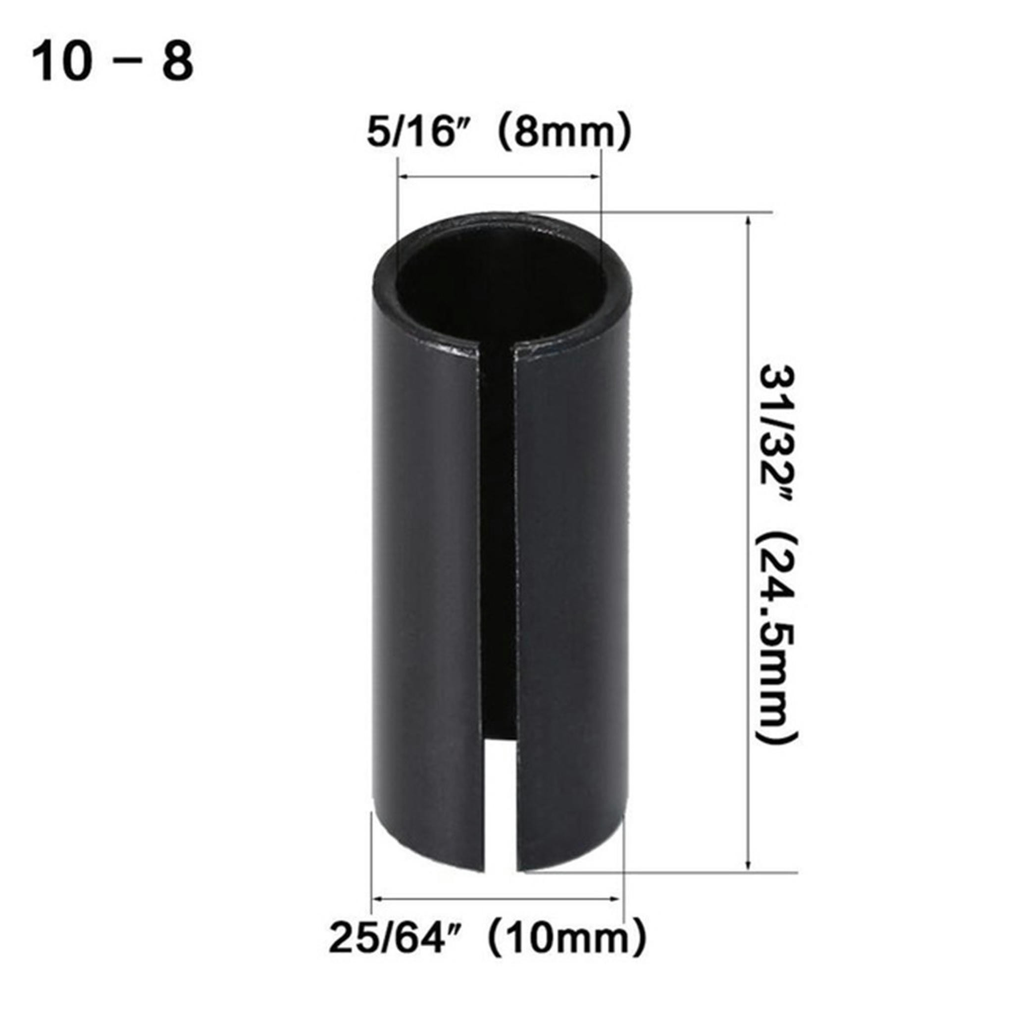 TUMALL 12mm To 8mm Collet Adaptor Shank Reducer Reducing Bit CNC