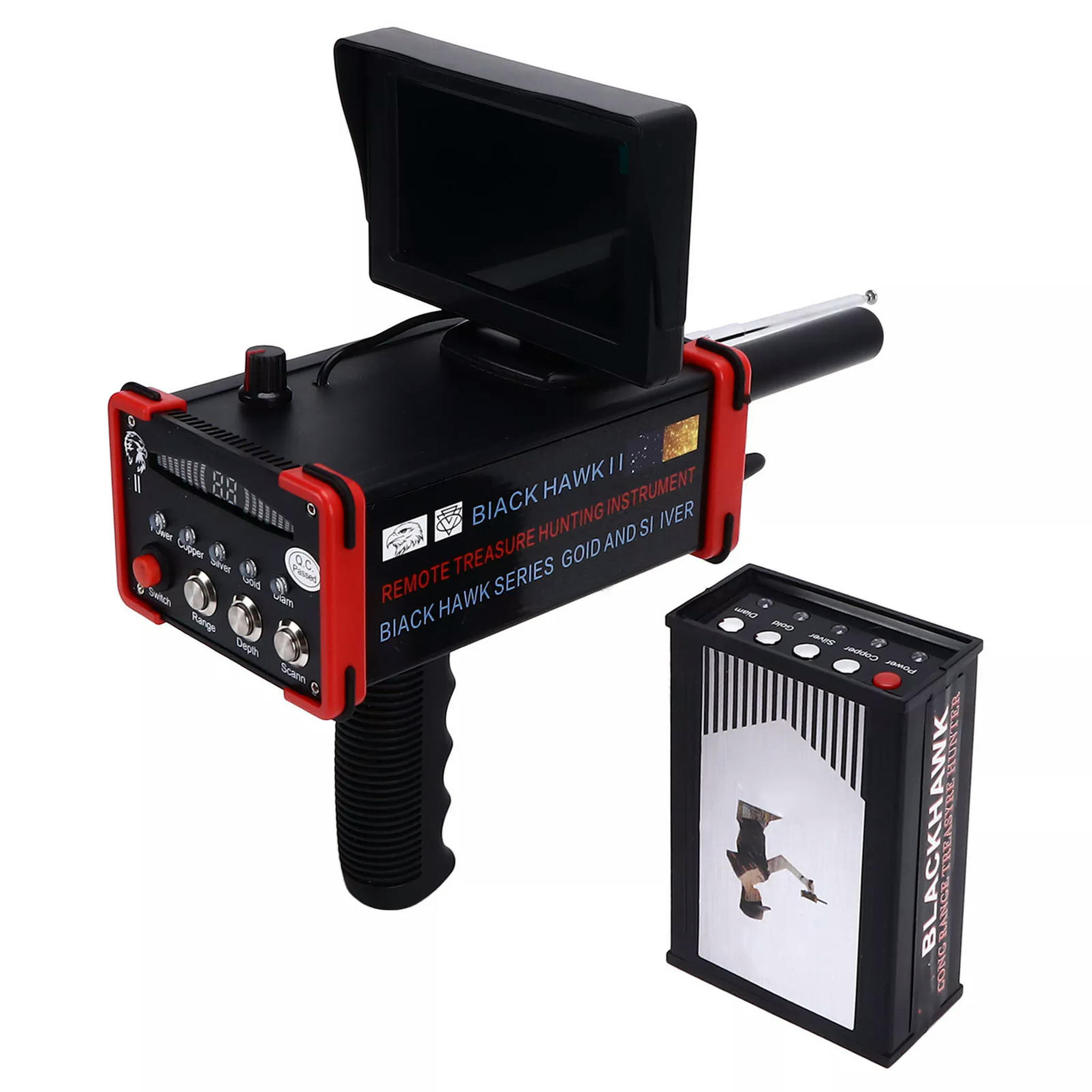 TUMALL 15M Hand Held Metal Detector Location Machine 1000M Range Metal