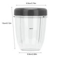 TUMALL (18OZ)Cup Lid Blender Part Kit For For 900W Blender Accessory