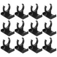 TUMALL 20 Pcs Leveler Leg Toe Kick Clips Adhesive Baseboard
