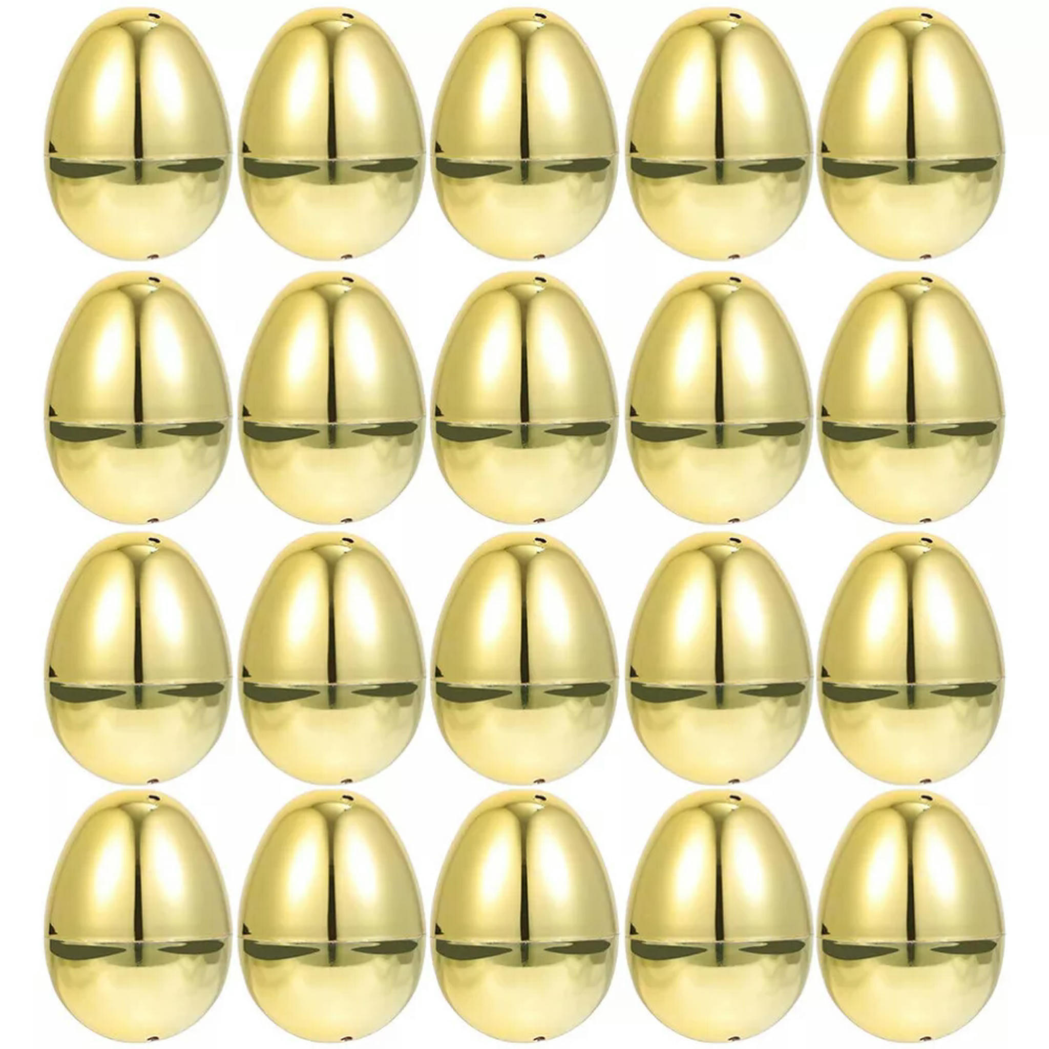 TUMALL 20Pcs Fillable Easter Eggs DIY Refillable Egg Boxes Easter Gift