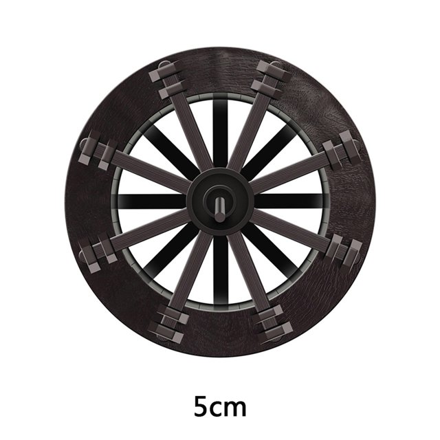 TUMALL 3.5CM21CM Fountain Wheel Water Wind Drive Running Wheel