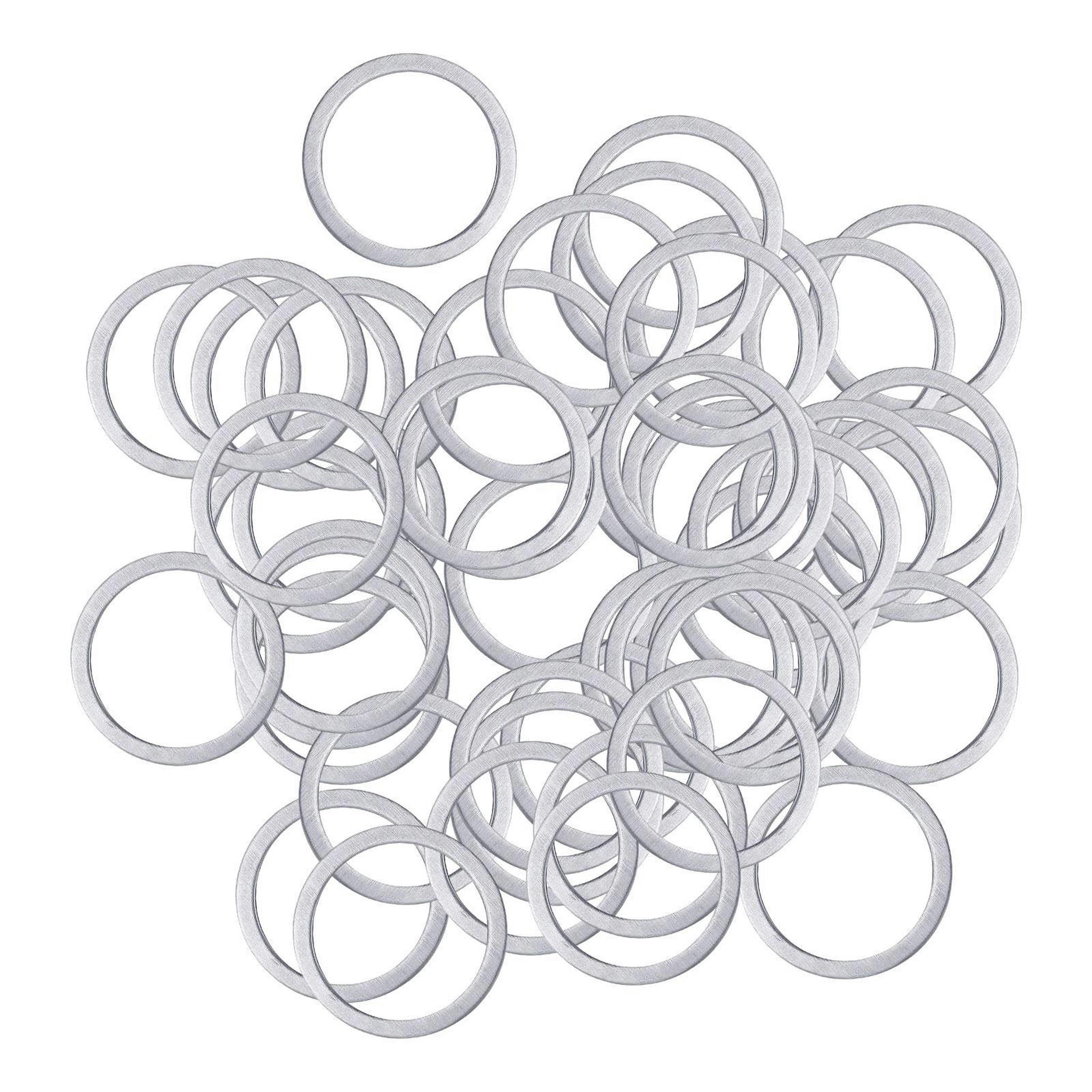 TUMALL 50Pcs Saw Blade Bushing Set Bushing Washers for Cutting Grinding