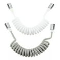 TUMALL ABS Spring Flexible Shower Hose For Water Plumbing Toilet Bidet